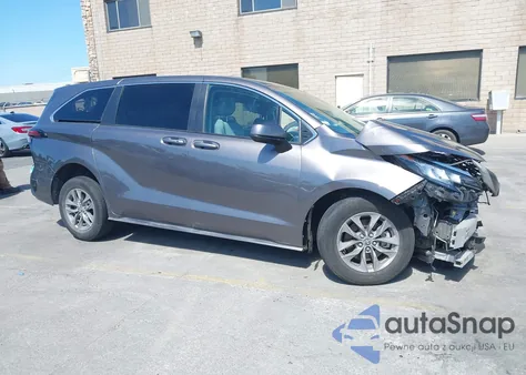 2022 Toyota Sienna Le из США, поврежденный, VIN 5TDKRKEC3NS097101